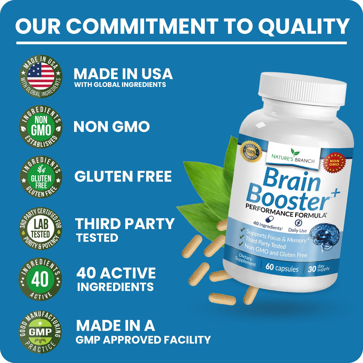 Brain Booster Supplement F9686