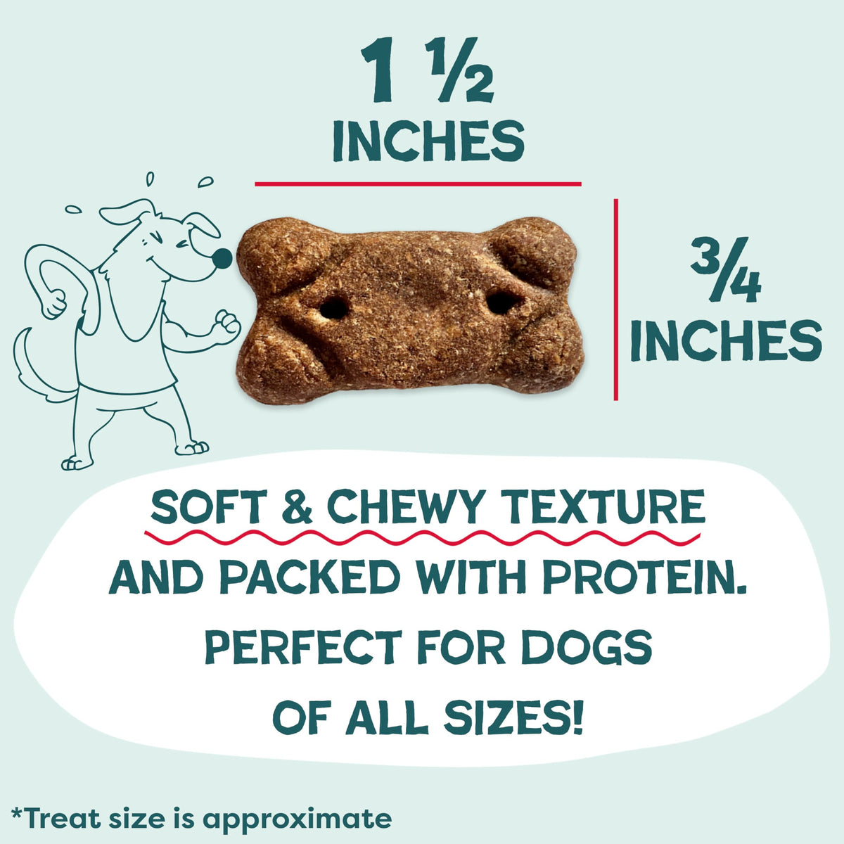 Soft Dog Treats 8oz S684