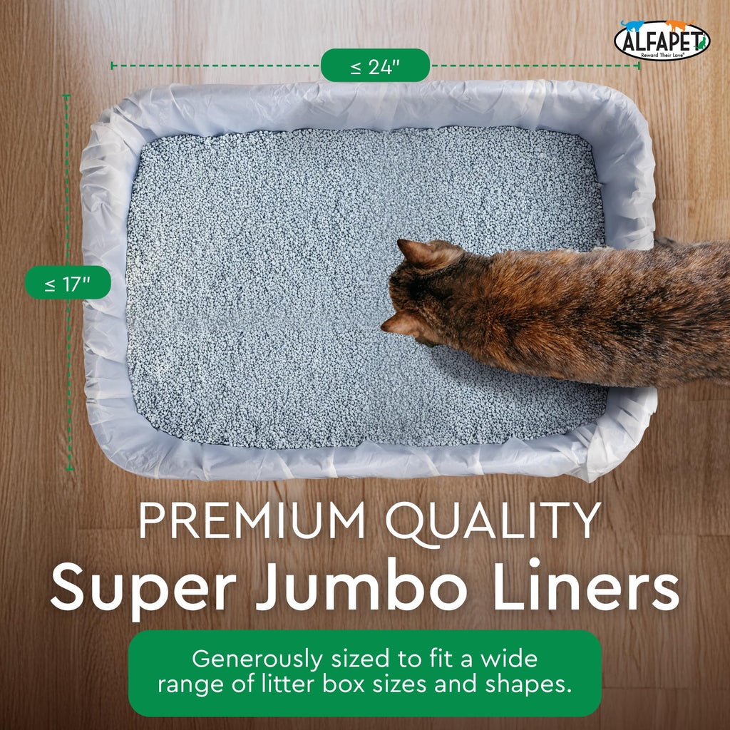 Heavy Duty 52 Pack Litter Box Liners I4655